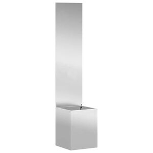 vidaXL Garten Sichtschutz-Leinwand Silber 32 x 32 x 150 cm
