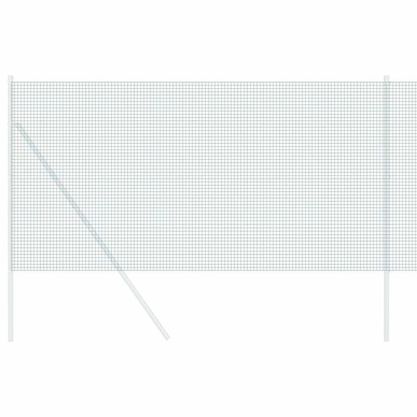 vidaXL Geschwei&szlig;ter Drahtzaun Gr&uuml;n 1,4 x 50 m