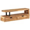 vidaXL TV-St&auml;nder (118-200) x 30 x 40 cm Massivholz Akazie
