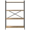 vidaXL B&uuml;cherregal Artisan-Eiche 80 x 30 x 120 cm Holzwerkstoff