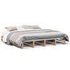 vidaXL Massivholzbett ohne Matratze 200x200 cm Kiefer