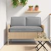 vidaXL Kissenset 3 pcs Grau Oxford-Stoff
