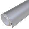 vidaXL Autofolie Matt-Silber 100x150 cm