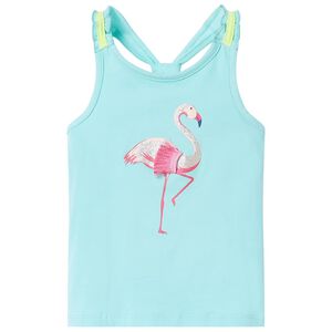 vidaXL Kinder-Tanktop Neongelb 104
