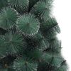 vidaXL K&uuml;nstlicher vorbeleuchteter Weihnachtsbaum mit Kugelset 120 cm