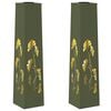 vidaXL Solar LED Weg Licht 2 Stk. Warmes Wei&szlig; 18 x 18 x 80 cm