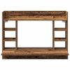 vidaXL Wandtisch mit Regal Altholz 105 x 48 x 75 cm Holzwerkstoff