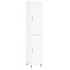 vidaXL Highboard Wei&szlig; 34,5x34x180 cm Holzwerkstoff