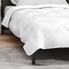 vidaXL Sommerdecke Wei&szlig; 220 x 135 x 3 cm Polyester