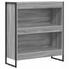 vidaXL B&uuml;cherregal 80 x 30 x 86,5 cm Holzwerkstoff Graues Sonoma