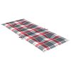 vidaXL Gartenstuhlauflagen f&uuml;r Hochlehner 2 Stk. 120x50x3 cm Stoff