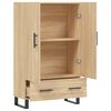 vidaXL Highboard Sonoma-Eiche 69,5x31x115 cm Holzwerkstoff