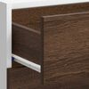 vidaXL Unterschrank Lyon Braun Eichen-Optik 40x46x81,5 cm Holzwerkstoff