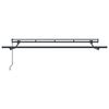 vidaXL Einziehbare Markise Gestreift Anthrazit 300 x 200 cm Stoff
