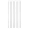 vidaXL Vertikale Jalousien Wei&szlig; Stoff 150x180 cm