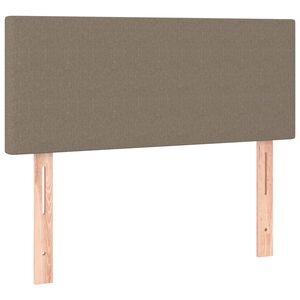 vidaXL Kopfteil Taupe 90x5x78/88 cm Stoff