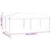 vidaXL Partyzelt Faltbar Blau 3x6 m