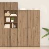 vidaXL Highboard 2 pcs Artisan-Eiche 50 x 42,5 x 185 cm