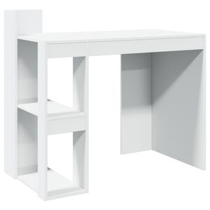 vidaXL Schreibtisch Wei&szlig; 103,5x56,5x94 cm Holzwerkstoff