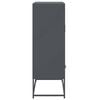 vidaXL Highboard Anthrazit 68x39x111,5 cm Stahl
