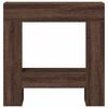 vidaXL Kaminumrandung Braun Eichen-Optik 81x18x82 cm Holzwerkstoff