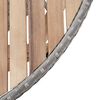 vidaXL 5-tlg. Garten-Essgruppe mit Auflagen Poly Rattan Grau