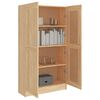 vidaXL B&uuml;cherregal Sonoma-Eiche 82,5x30,5x150 cm Holzwerkstoff