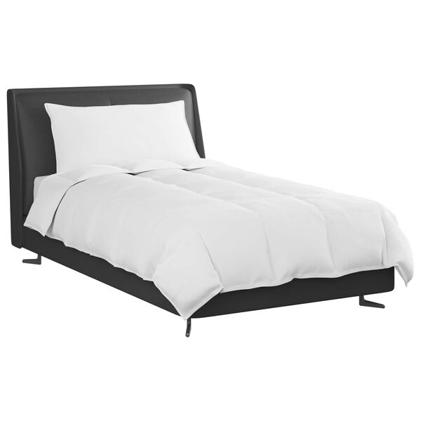 vidaXL Winterbettdecke mit Kissen 2 pcs Wei&szlig; Daunenfeder