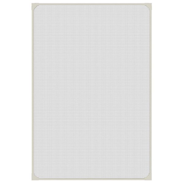 vidaXL Magnet-Insektenschutz für Fenster Weiß 80x120 cm