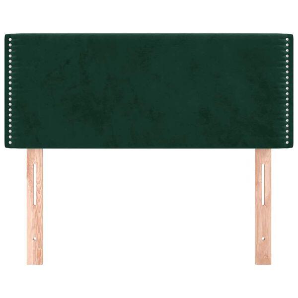 vidaXL Kopfteil Dunkelgr&uuml;n 80x5x78/88 cm Samt