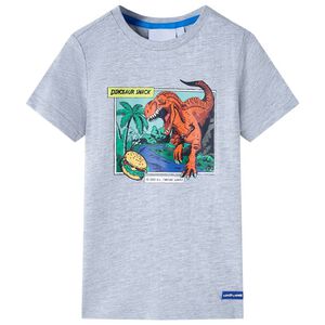 Kinder-T-Shirt Grau 92