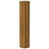 vidaXL Teppich Rechteckig Braun 80x400 cm Bambus