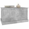 vidaXL Truhe Betongrau 70x40x38 cm Holzwerkstoff