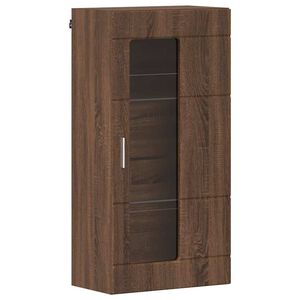vidaXL Holzschrank Braun Eichen-Optik Holzwerkstoff