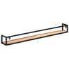 vidaXL Wandregale 2 Stk. 160 cm Massivholz Akazie