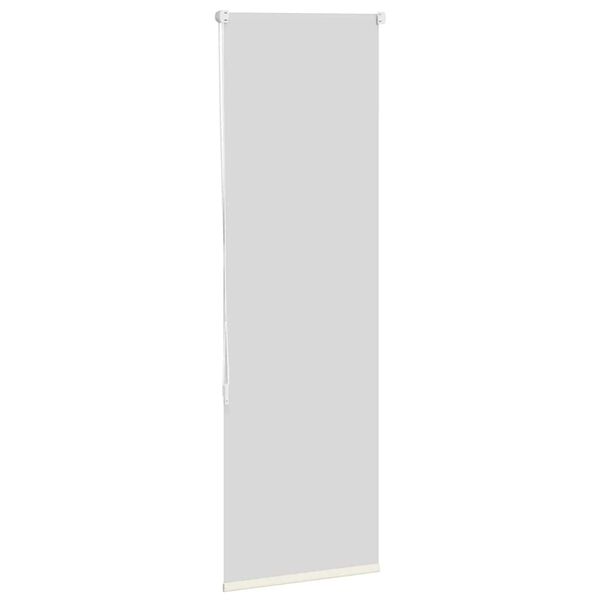 vidaXL Verdunkelungsrollo Cremewei&szlig; 55x150cm Stoffbreite 50,7 cm