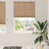 vidaXL Rollo mit Vorh&auml;ngen Braun 100 x 220 cm Bambus