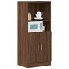 vidaXL K&uuml;chenschrank Braun Eichen-Optik 57x41,5x131,5 cm Holzwerkstoff