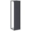 vidaXL Brennholzregal Anthrazit 25x25x100 cm Kaltgewalzter Stahl