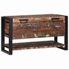 vidaXL Aufbewahrungsbox Mehrfarbig 80 x 35 x 45 cm Massivholz Altholz