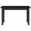vidaXL Couchtisch Schwarz Eichen-Optik 60 x 30 x 36 cm Holzwerkstoff
