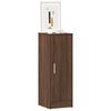 vidaXL Schuhregal Braun Eichen-Optik 32x35x92 cm Holzwerkstoff
