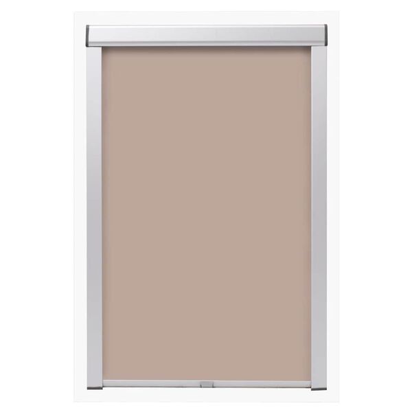 vidaXL Verdunkelungsrollo Beige SK06