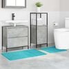 vidaXL Anti-Rutsch Badematten-Set 2 pcs T&uuml;rkis PP
