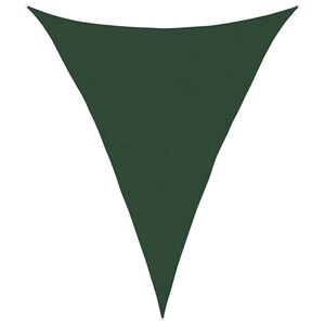 vidaXL Sonnensegel 160 g/m&sup2; Dunkelgr&uuml;n 4x5x5 m HDPE