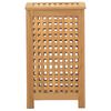 vidaXL W&auml;schebeh&auml;lter 35x25x60 cm Massivholz Teak