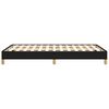 vidaXL Bettgestell ohne Matratze Schwarz 120x190 cm Stoff