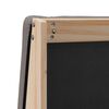 vidaXL Gepolstertes Kopfteil Taupe 90 cm Massives Kiefernholz