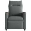 vidaXL Relaxsessel Dunkelgrau Stoff