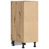 vidaXL Unterschrank Riga Artisan-Eiche 30x44,5x81,5 cm Holzwerkstoff